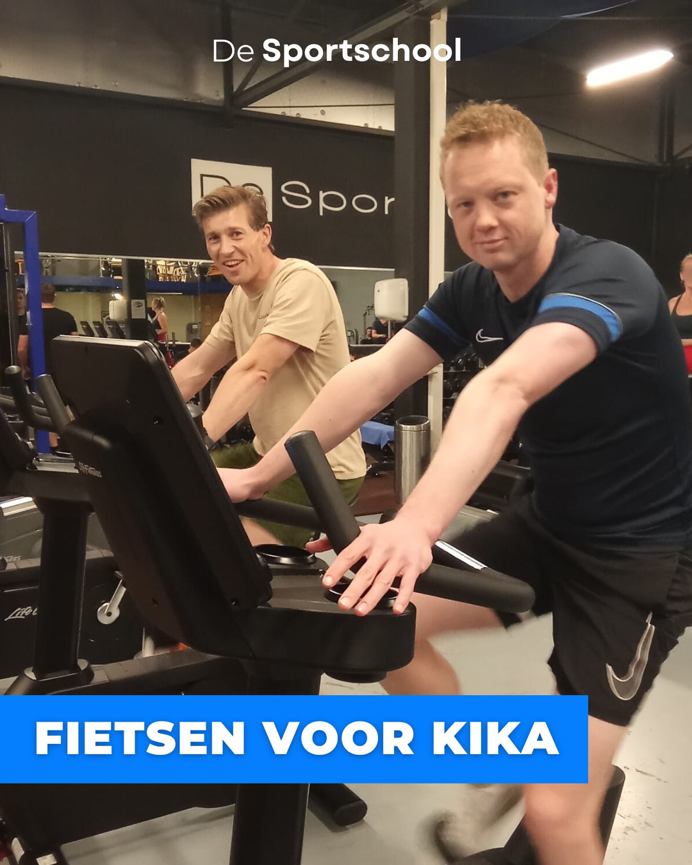 Onze leden Mark en Jasper fietsen voor KiKa! 🚴‍♂️

In juni 2026 stappen Mark en Jasper op de fiets voor de Giro di KiKa - een tocht van 5 dagen door de Dolomieten, met één doel: zoveel mogelijk geld ophalen voor onderzoek naar kinderkanker.

Beide mannen hebben dezelfde reden om mee te doen: een vriend steunen die zijn broertje verloor aan leukemie. Samen willen ze iets betekenen, door te fietsen, geld op te halen en aandacht te vragen voor KiKa. 

Wij zijn trots op hun inzet en willen graag helpen om zoveel mogelijk donaties op te halen. Wil jij ook bijdragen? Kopieer dan onderstaande links om bij de persoonlijke doneerpagina van Jasper en/of Mark te komen.

👉 Doneer aan Jasper https://supporta.com/jmct/5domhyms2h?utm_source=copy_link&utm_medium=customer&utm_campaign=fundraiser_page_share

👉 Doneer aan Mark https://supporta.com/jmct/7k6ru6kddf?utm_source=copy_link&utm_medium=customer&utm_campaign=fundraiser_page_share

Samen maken we het verschil. 💪

#kika #kinderkanker #goeddoel #desportschool #emmen #altijdbegeleiding