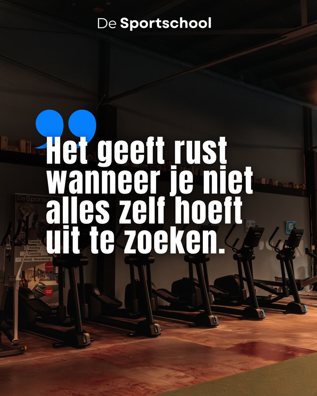 “Het geeft rust dat je niet alles zelf hoeft uit te zoeken.” 

Onlangs spraken we een van onze nieuwe leden over haar ervaring bij De Sportschool. Dankzij de persoonlijke begeleiding en een op maat gemaakt programma hoeft ze alleen nog maar binnen te stappen en aan de slag te gaan. 

Wij doen het denkwerk, de sporter focust op zijn/haar training. 

Wanneer sluit jij je aan bij De Sportschool?

#desportschool #emmen #fitness #altijdbegeleiding