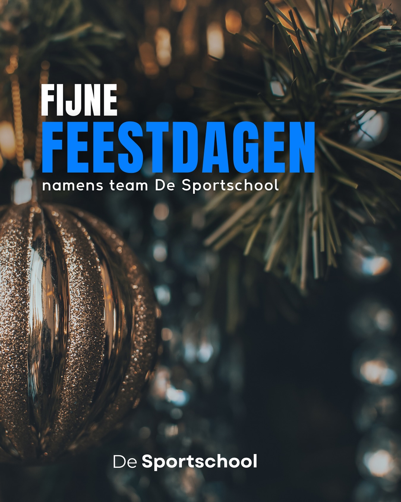 Namens het hele team van De Sportschool wensen we jullie fijne kerstdagen. We hopen dat deze dagen voor jullie gevuld zijn met verbinding en lekker eten, want laten we die balans ook vooral niet vergeten. 

Mocht je ons toch enorm missen, zijn wij op kerstavond geopend overdag van 08:00 tot 14:00 en zijn wij op tweede kerstdag geopend van 09:00 - 14:00 uur. Hiernaast kun je gebruik maken van de gebruikelijke onbemande uren.

#desportschool #emmen #feestdagen #altijdbegeleiding #fitness
