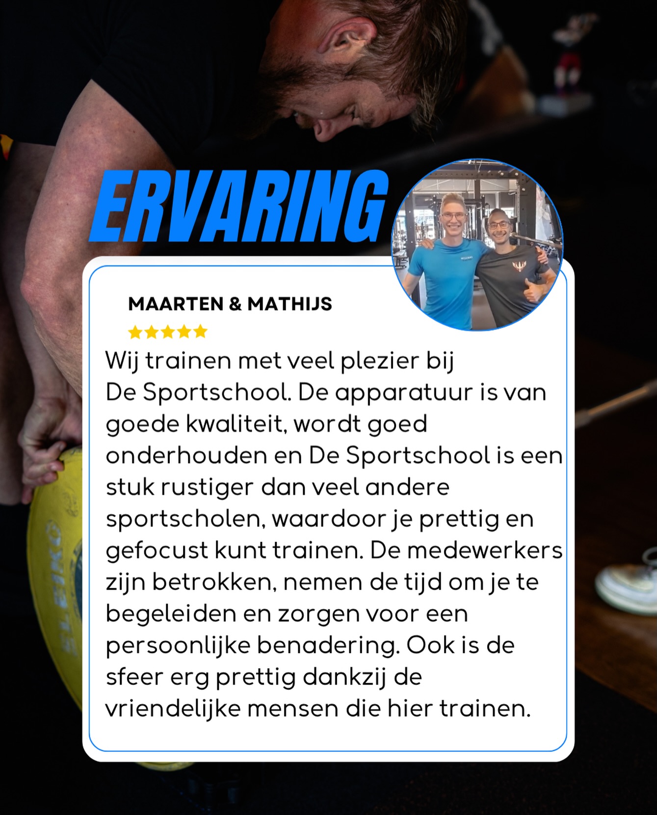 Maarten & Mathijs over hun ervaring bij De Sportschool!

#emmen #desportschool #altijdbegeleiding