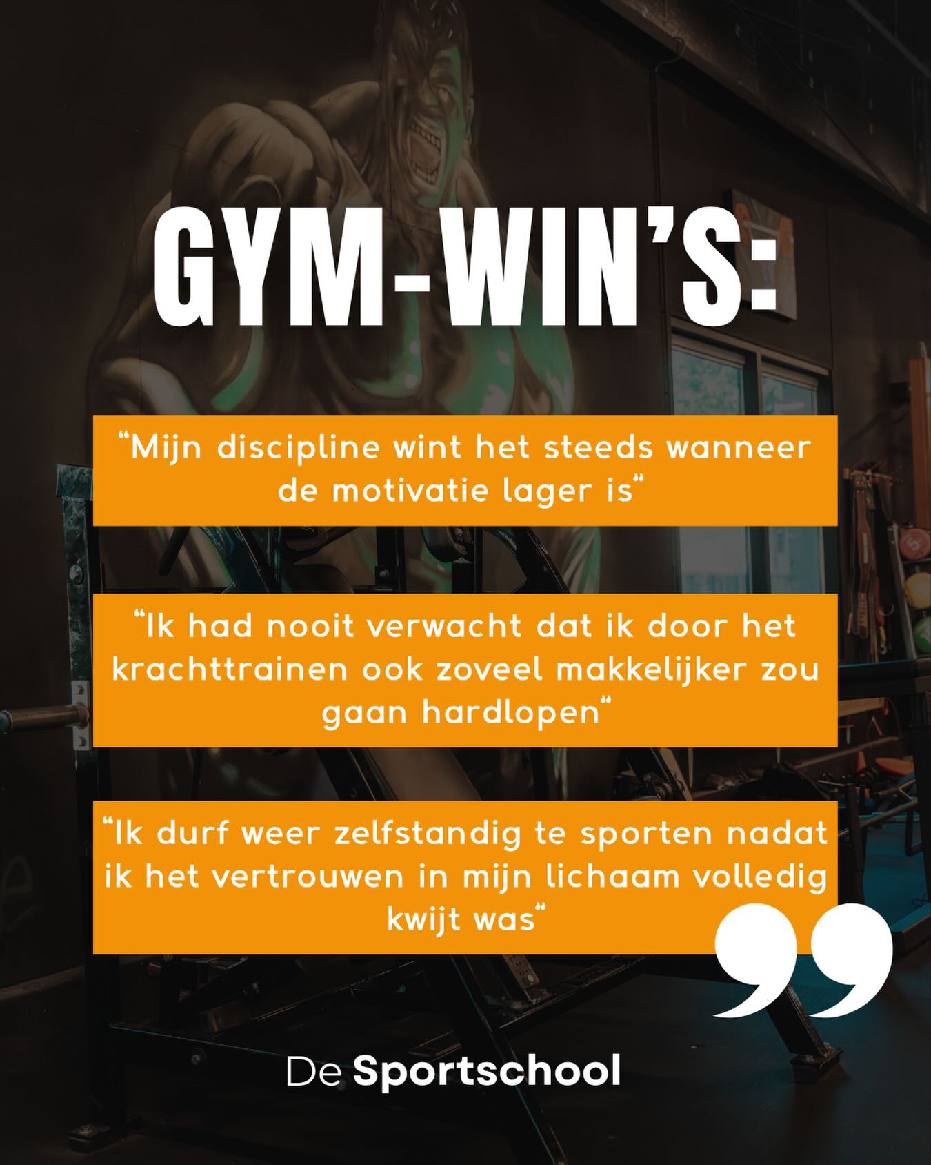 Drie overwinningen vanuit onze leden afgelopen maand. Zelf een overwinning die je wilt delen? 
Laat het ons weten in de comments (of bij de balie in De Sportschool)!

#resultaat #overwinning #sportschool #Emmen