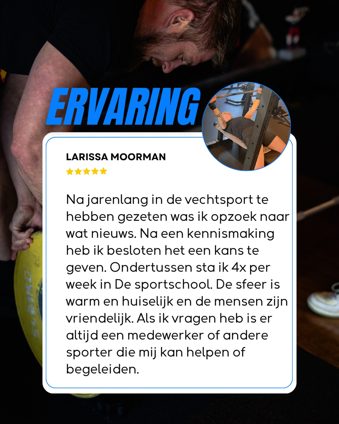 Larissa over haar ervaring bij De Sportschool!

#emmen #altijdbegeleiding #desportschool