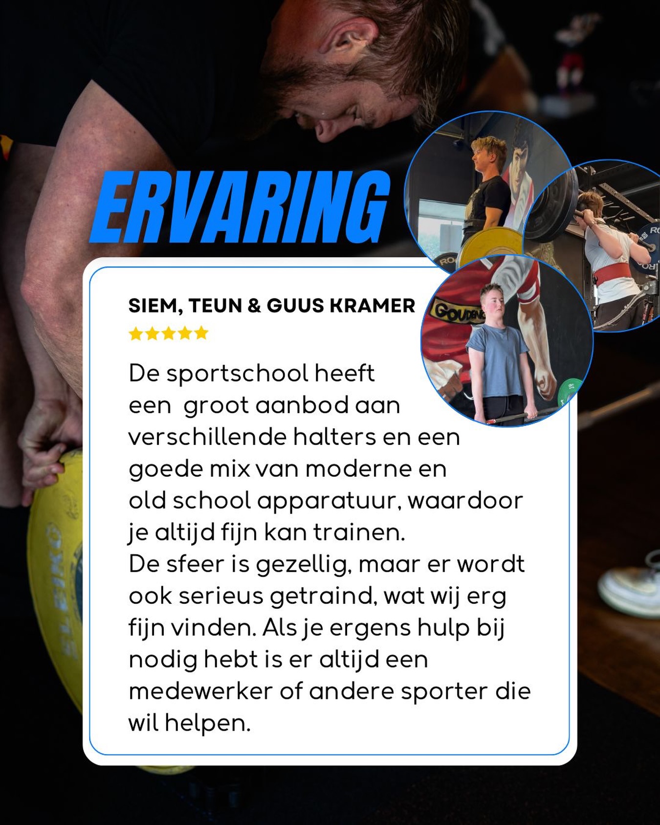 Siem, Teun & Guus over hun ervaring bij De Sportschool!

#emmen #altijdbegeleiding #krachttraining #fitness